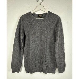 Charter Club Luxury Women's Cashmere Pullover Sweater Knitted Gray Sz Medium NWT